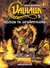 Valhalla 5, forside. Klik for at se siden i stort format